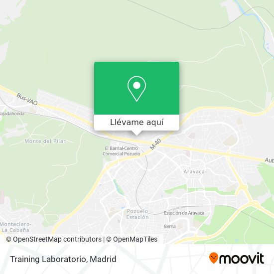 Mapa Training Laboratorio