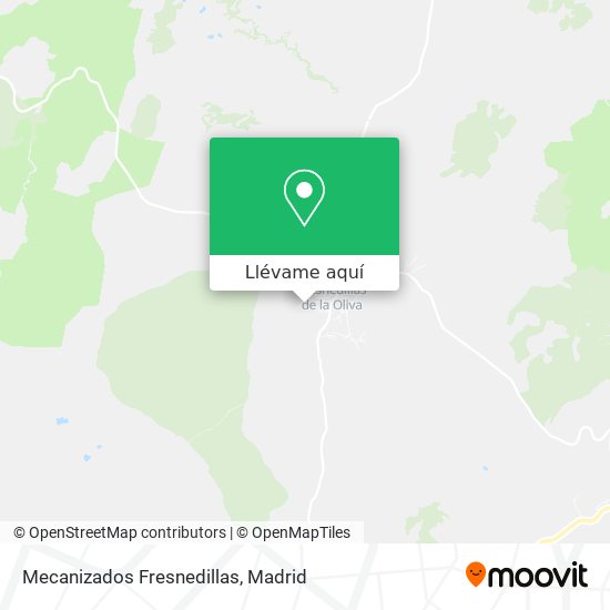 Mapa Mecanizados Fresnedillas