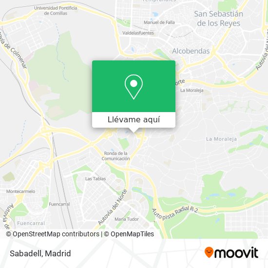 Mapa Sabadell