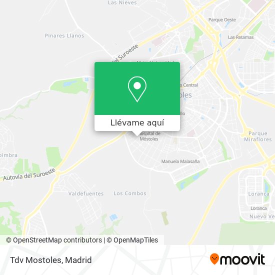 Mapa Tdv Mostoles