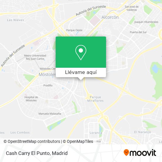 Mapa Cash Carry El Punto