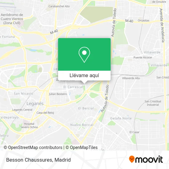 Mapa Besson Chaussures