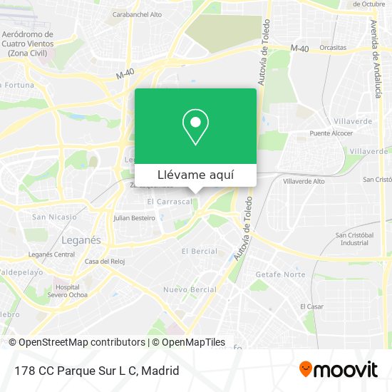 Mapa 178 CC Parque Sur L C
