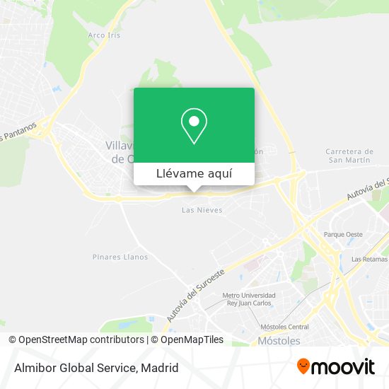 Mapa Almibor Global Service