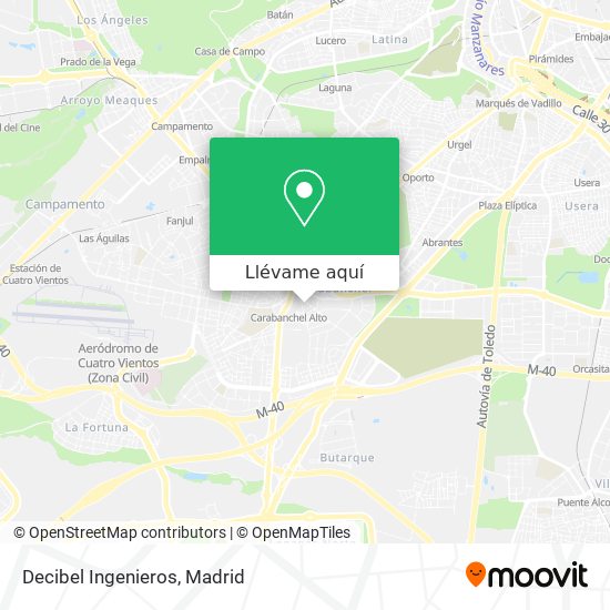 Mapa Decibel Ingenieros