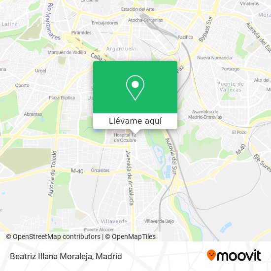 Mapa Beatriz Illana Moraleja