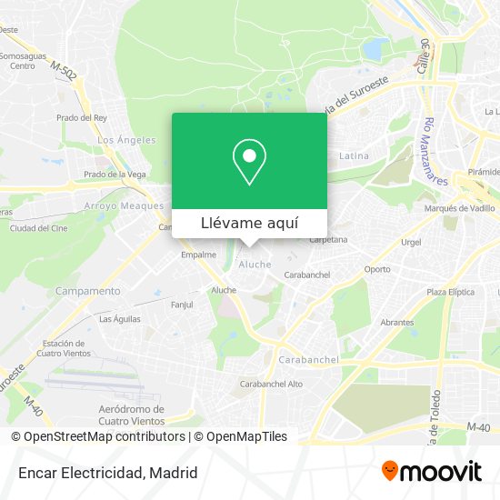 Mapa Encar Electricidad