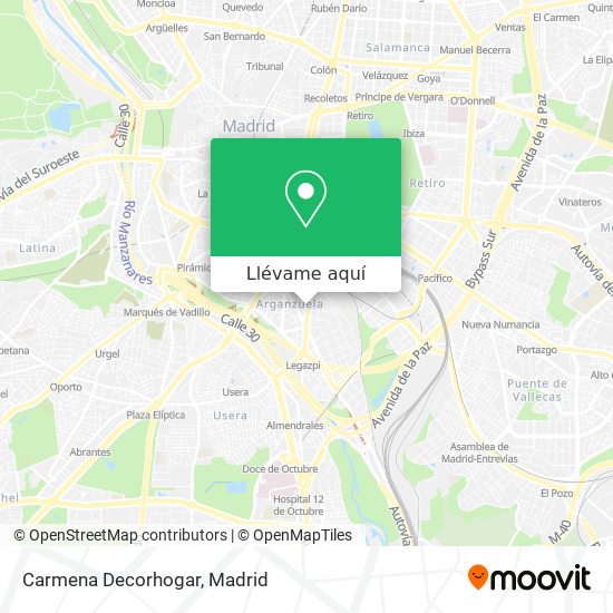 Mapa Carmena Decorhogar