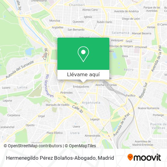 Mapa Hermenegildo Pérez Bolaños-Abogado