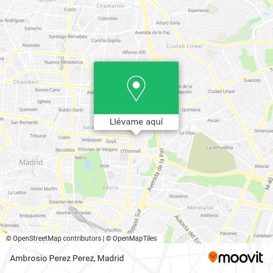 Mapa Ambrosio Perez Perez
