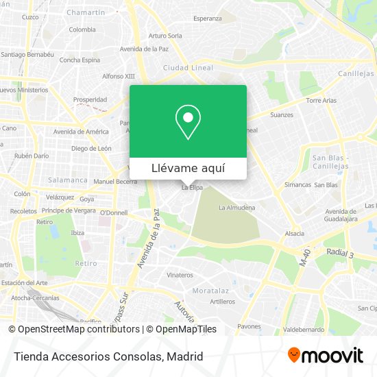 Mapa Tienda Accesorios Consolas