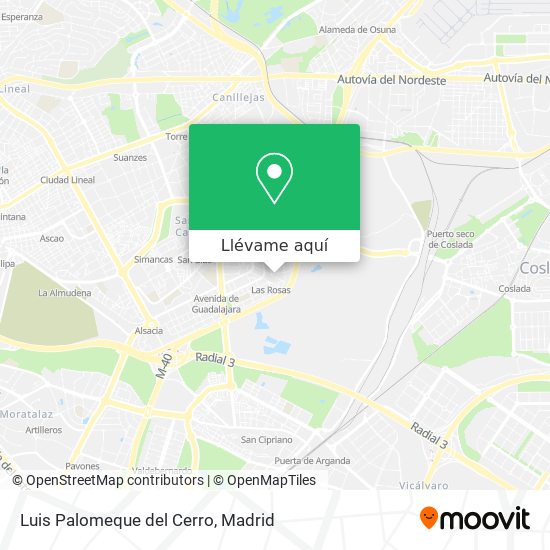 Mapa Luis Palomeque del Cerro