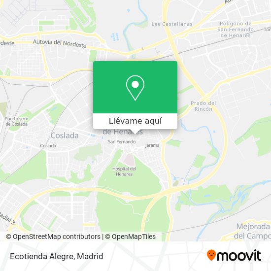 Mapa Ecotienda Alegre