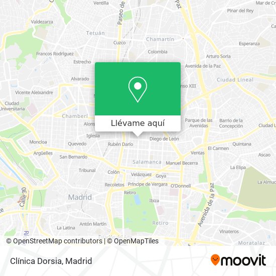 Mapa Clínica Dorsia