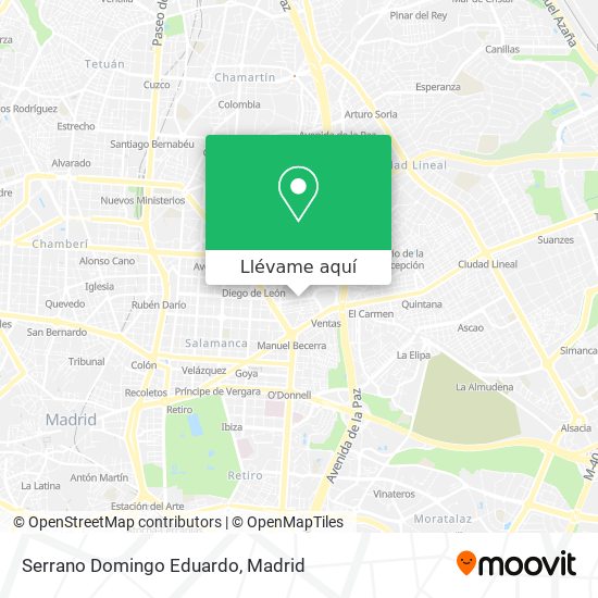 Mapa Serrano Domingo Eduardo
