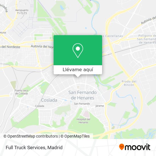 Mapa Full Truck Services