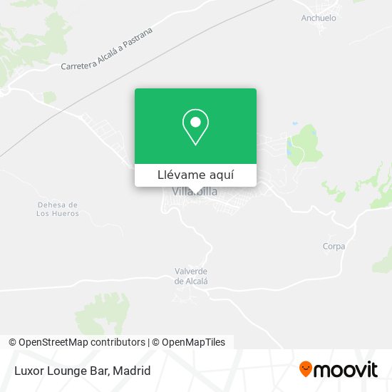 Mapa Luxor Lounge Bar