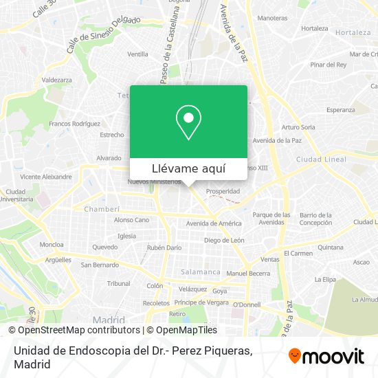 Mapa Unidad de Endoscopia del Dr.- Perez Piqueras