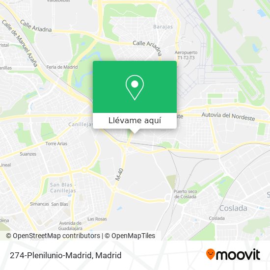 Mapa 274-Plenilunio-Madrid