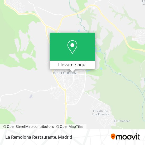 Mapa La Remolona Restaurante