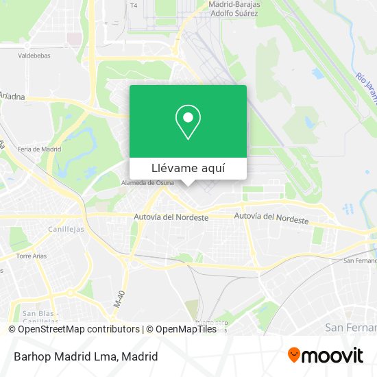 Mapa Barhop Madrid Lma