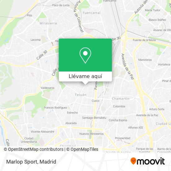 Mapa Marlop Sport