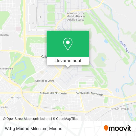 Mapa Wdfg Madrid Milenium