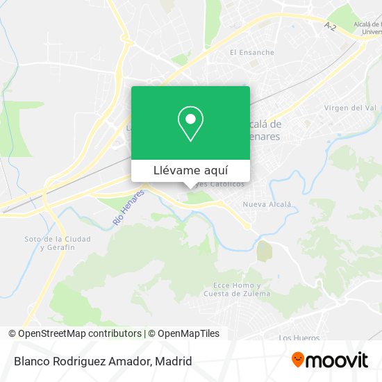 Mapa Blanco Rodriguez Amador