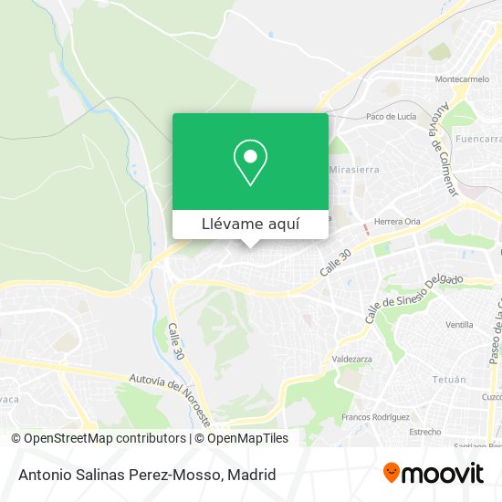 Mapa Antonio Salinas Perez-Mosso