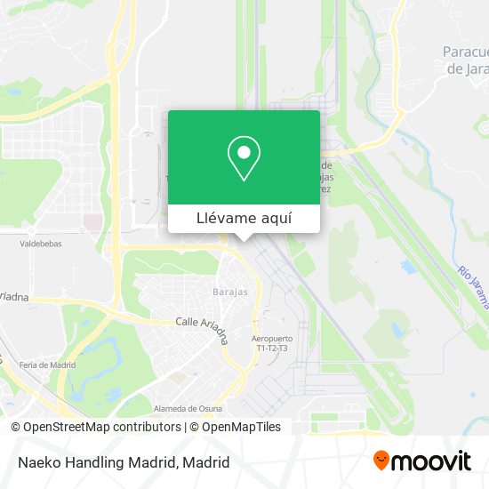 Mapa Naeko Handling Madrid