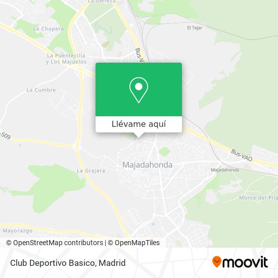 Mapa Club Deportivo Basico