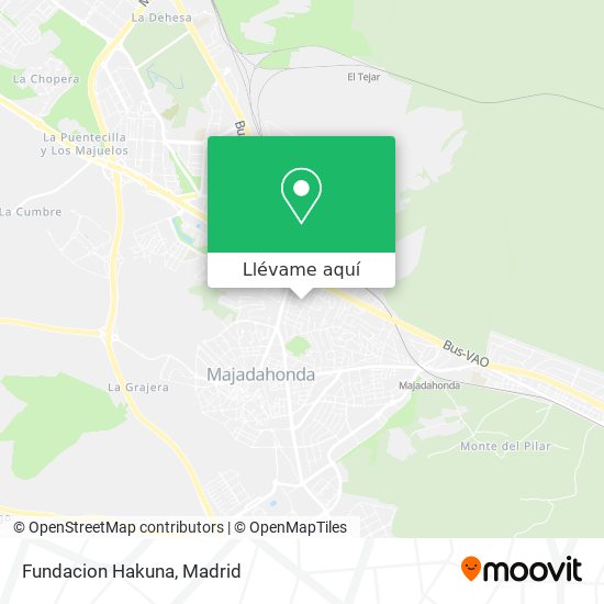 Mapa Fundacion Hakuna