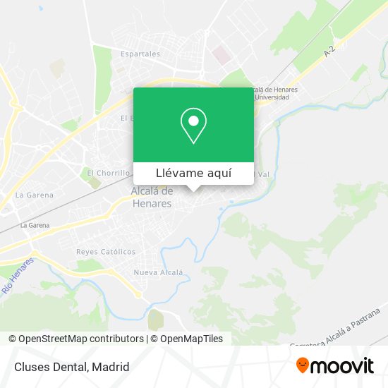 Mapa Cluses Dental