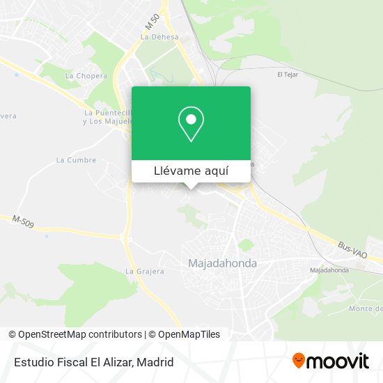 Mapa Estudio Fiscal El Alizar