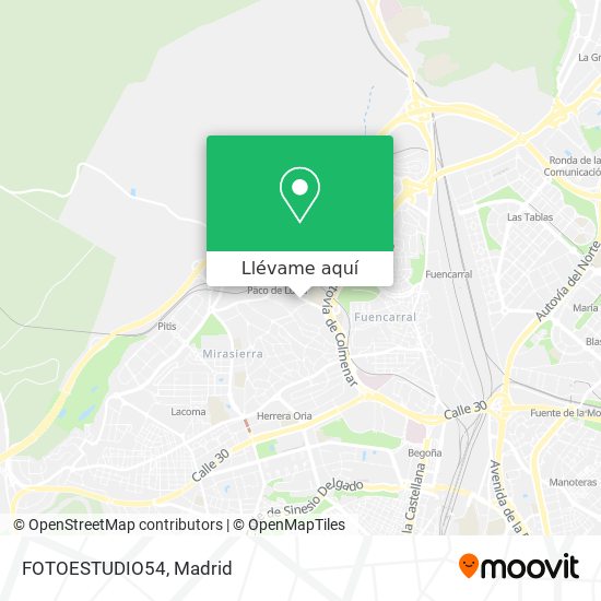 Mapa FOTOESTUDIO54