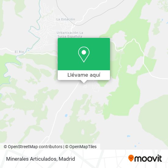 Mapa Minerales Articulados