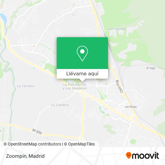 Mapa Zoompin