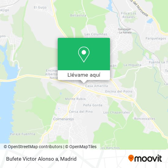 Mapa Bufete Victor Alonso a