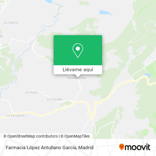 Mapa Farmacia López Antuñano García