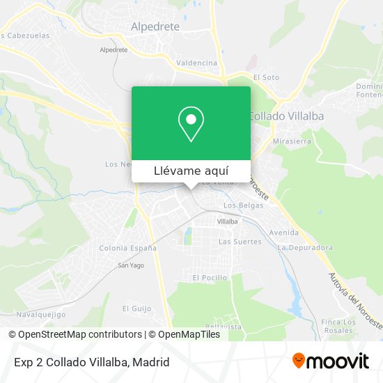 Mapa Exp 2 Collado Villalba
