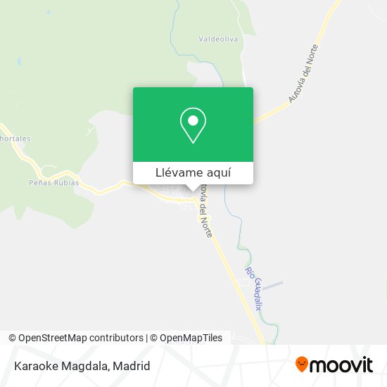 Mapa Karaoke Magdala
