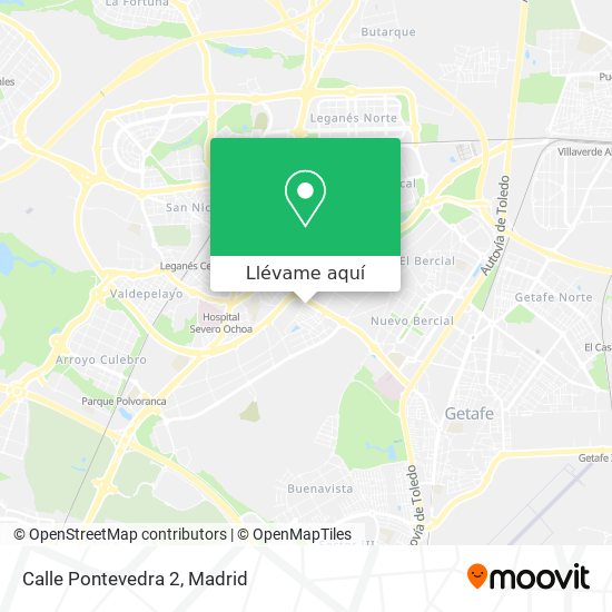 Mapa Calle Pontevedra 2