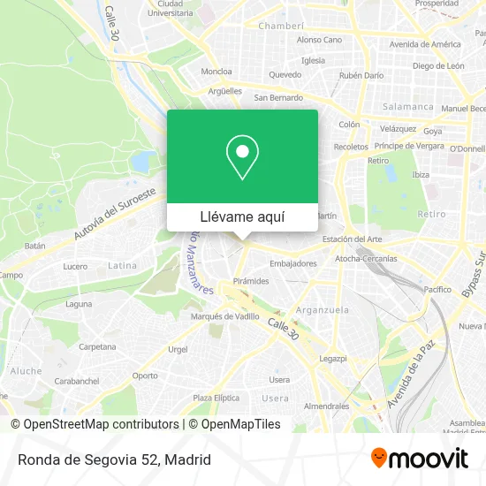 Mapa Ronda de Segovia 52