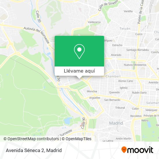 Mapa Avenida Séneca 2
