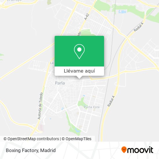 Mapa Boxing Factory
