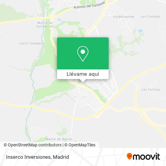 Mapa Inserco Inversiones