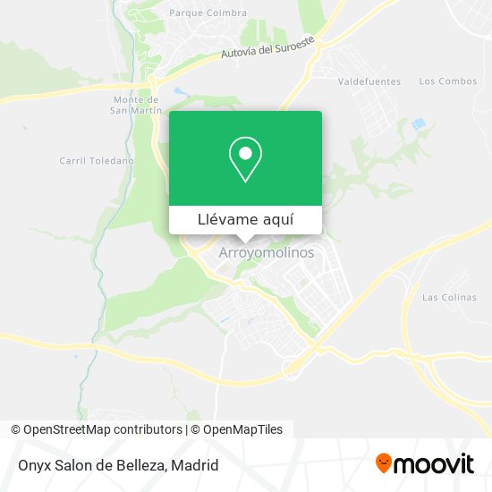 Mapa Onyx Salon de Belleza