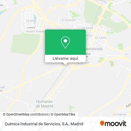 Mapa Química Industrial de Servicios, S.A.