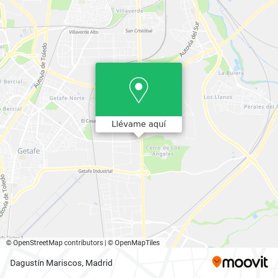 Mapa Dagustín Mariscos