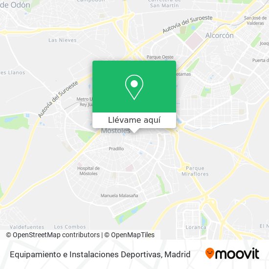 Mapa Equipamiento e Instalaciones Deportivas